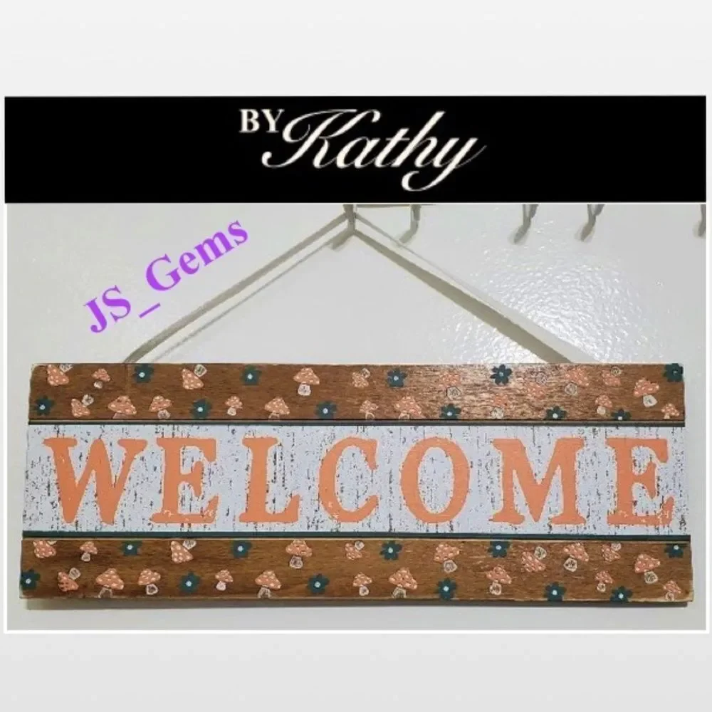 New Welcome Wood Home Sign